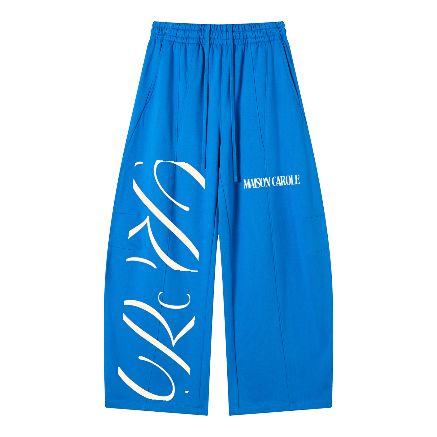 Heavyweight Wide Leg Panel Sweatpants