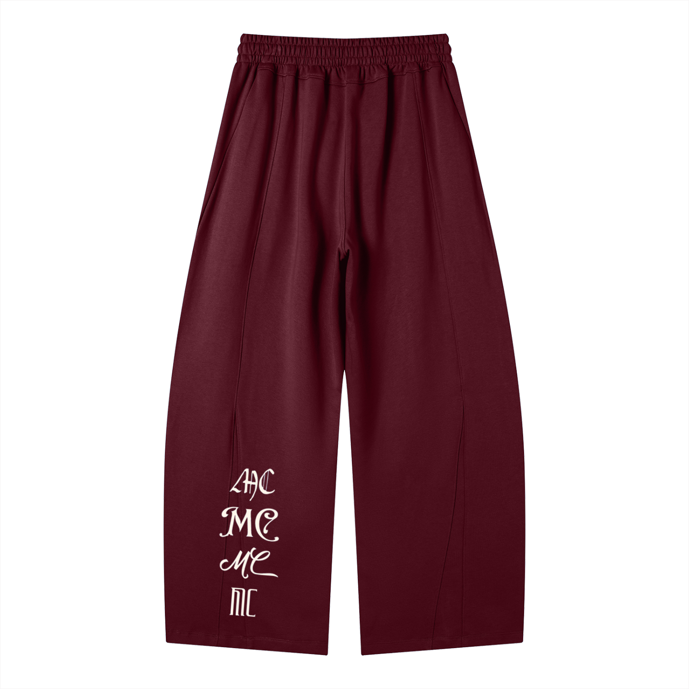 Heavyweight Wide Leg Panel Sweatpants