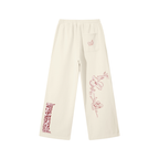 Contrast Tape Straight-Leg Sweatpants